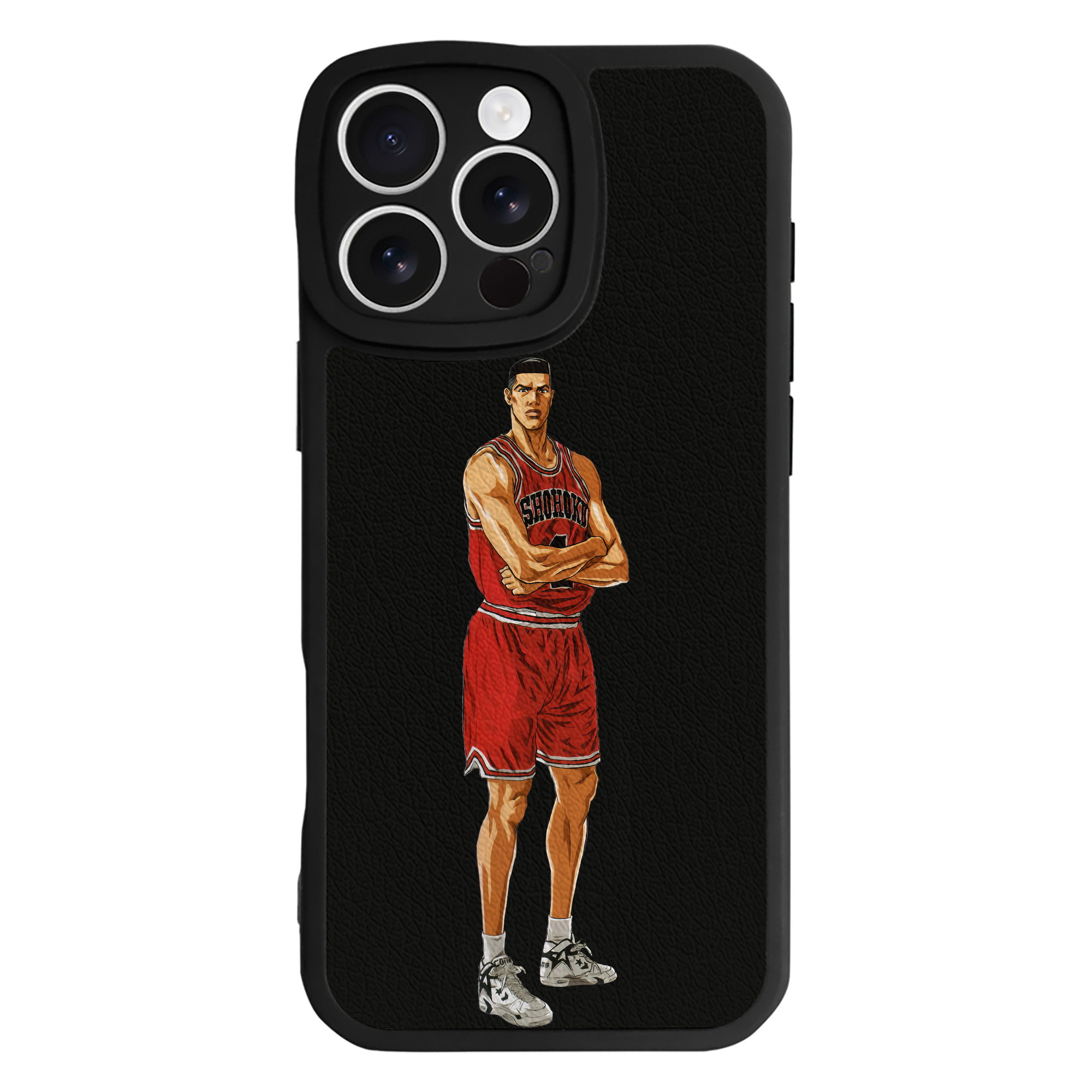 （画像用） SLAM DUNK／スラムダンク 【iPhone 16シリーズ対応】シリコンスマホケース（レザー調） 材質：シリコン